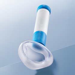 Tukehtumisen ensiapulaite muovista mekaaninen imu kaksi maskia