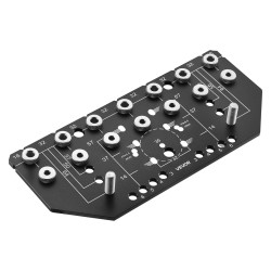 Porausjigi alumiiniseos 223x100x5 mm 2 poranterää hyllyjen ja saranoiden asennukseen