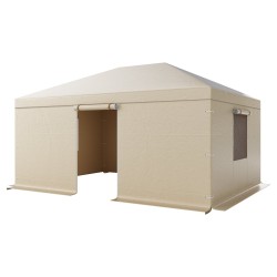 Talvisuojapeite 180G PE pressu sopii 3 68 4 90 m kovakattoiselle paviljongille