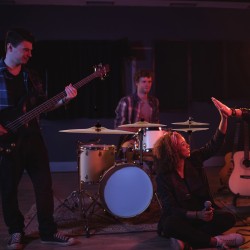 3-osainen symbaalipaketti ruostumattomasta teräksestä 14/16/20 tuumaa harjoitteluun ja esiintymisiin