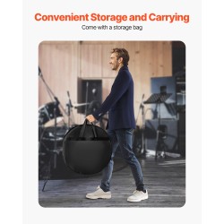 4-osainen symbaalipaketti harjoitteluun 14-20 tuumaa ruostumaton teräs