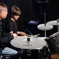 4-osainen symbaalipaketti harjoitteluun 14-20 tuumaa ruostumaton teräs