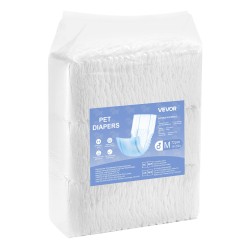 Kertakäyttöiset uroskoiran vaipat M 144 kpl imukykyisellä ytimellä ja 360 asteen vuotosuojalla