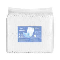 Kertakäyttöiset urospuolisten koirien vaipat pieni koko yhdeksänkymmentäkuusi kappaletta erittäin imukykyinen ydin vuotosuoja