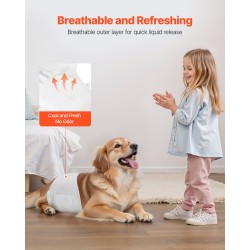 Kertakäyttöiset uroskoiran vaipat koko M 45–63 cm 96 kpl 360 asteen vuotosuoja