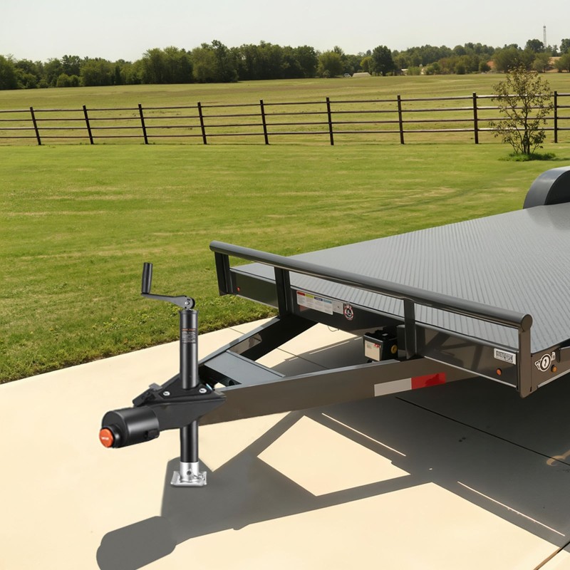 Perävaunun vetokidan lukko hiiliteräs 58,6 mm laipallinen 6 mm seinämä 3 avainta