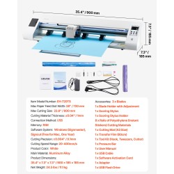 Vinyylileikkuri alumiiniseos syöttöleveys 720 mm leikkuuleveys 600 mm automaattinen reunantunnistus