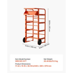 Kaapelikelaateline pulverimaalattu teräsrunko 4 keskimmäistä akselia ja 5–6 sivuakseleita täyskumipyörillä