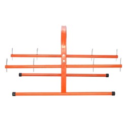 Kaapelikelateline teräsputki jauhemaalattu 4 8 kelalle 240 mm kevyt