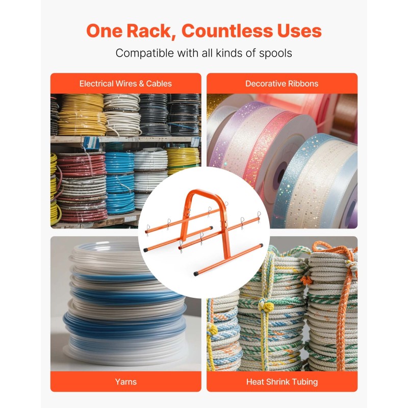 Kaapelikelateline teräsputki jauhemaalattu 4–8 kelalle 240 mm kevyt