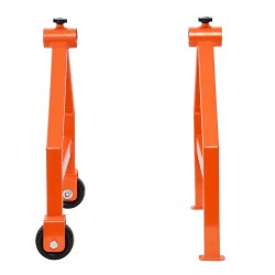 Kaapelikelateline kestävä irrotettava kolmiomainen runko 200 paunan kuormituskyky pyörillä