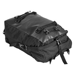 Moottoripyörän yleismallinen takalaukku 30 L Oxford kangas irrotettava sadesuojalla