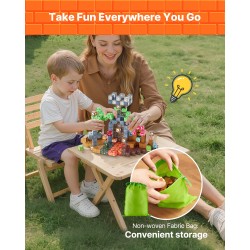 Magneettikuutiosetti sata osaa kaksikymmentä millimetriä kokoiset kuutiot mukana kangaspussi lapsille