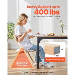 Taittotuolit puurunkoiset pehmustetut istuimet beige 4 kappaleen setti 180 kg