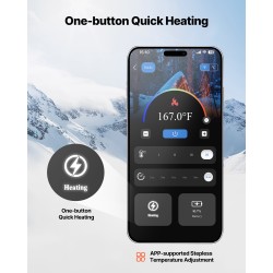 Lämpösukat modal-ydinlanka ja tekoturkis yksi koko ladattavat 6000mAh akut 4 lämmitystasoa