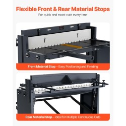Levyleikkuri jalkakäyttöinen alumiinille ja teräkselle 1320 mm 1,5 mm