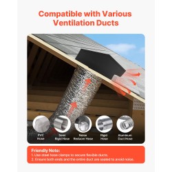 Seinäventtiilikansi SPCC-teräs 198 mm musta suojaverkolla 1 kpl ilmastointiin