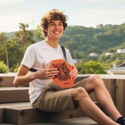 Cajon-laatikkorumpu koivupuu etulevy mahonki-poppeli runko sisäisillä virvelikielillä säädettävä olkahihna kompaktikoko