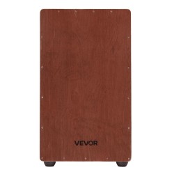 Cajon-laatikko suuri koivupaneeli virvelalangat mahonki poppeli 305 x 305 x 508 mm