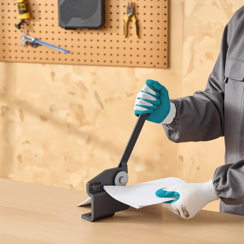 Peltileikkuri käsikäyttöinen pyöriväteräinen alumiinille ja teräkselle 1,5 mm leikkauspaksuus