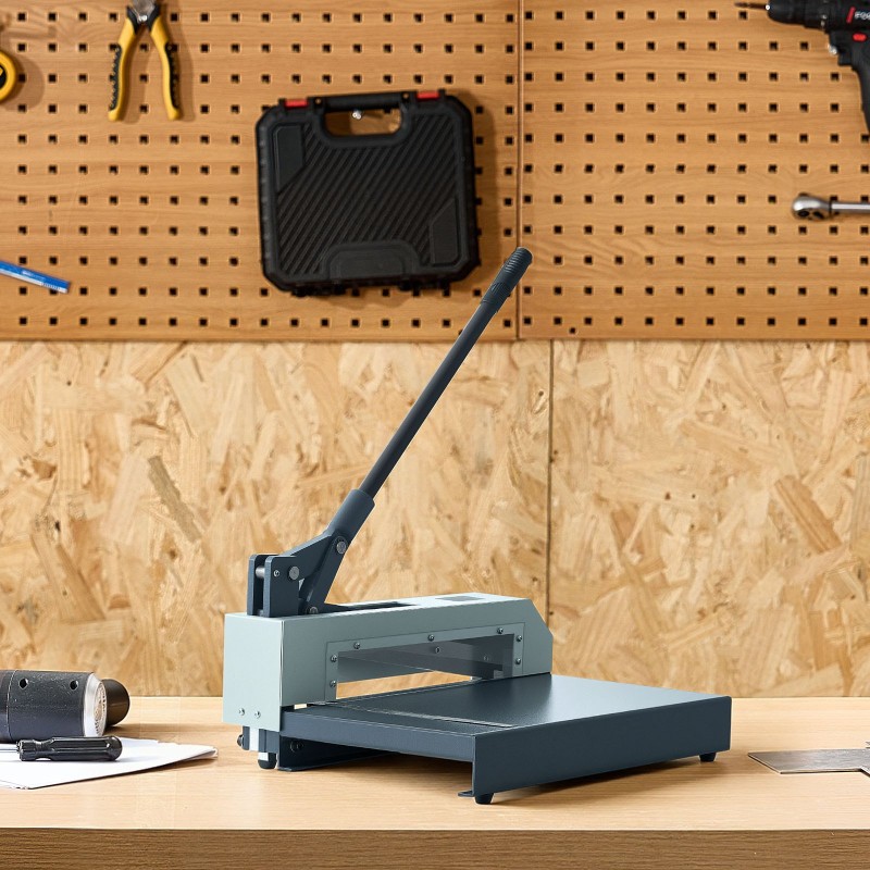 Giljotiinipeltileikkuri manuaalinen 305 mm T10-teräksiset terät Q235-teräsrunko