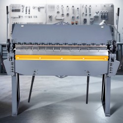 Peltitaivutin 1220 mm, 2,5 mm vähähiilinen teräs, pöytäkiinnitettävä, 8 irrotettavaa sormea