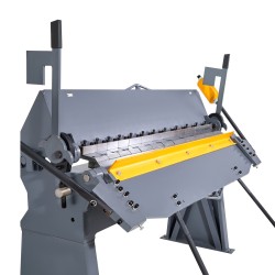 Peltitaivutin 1220 mm, 2,5 mm vähähiilinen teräs, pöytäkiinnitettävä, 8 irrotettavaa sormea