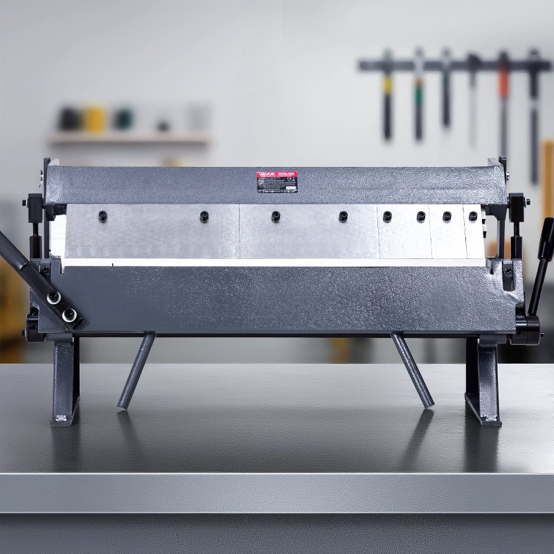 Peltijarru pöytään asennettava 610 mm vähähiilinen teräs 1,5 mm manuaalinen sarjataivutukseen