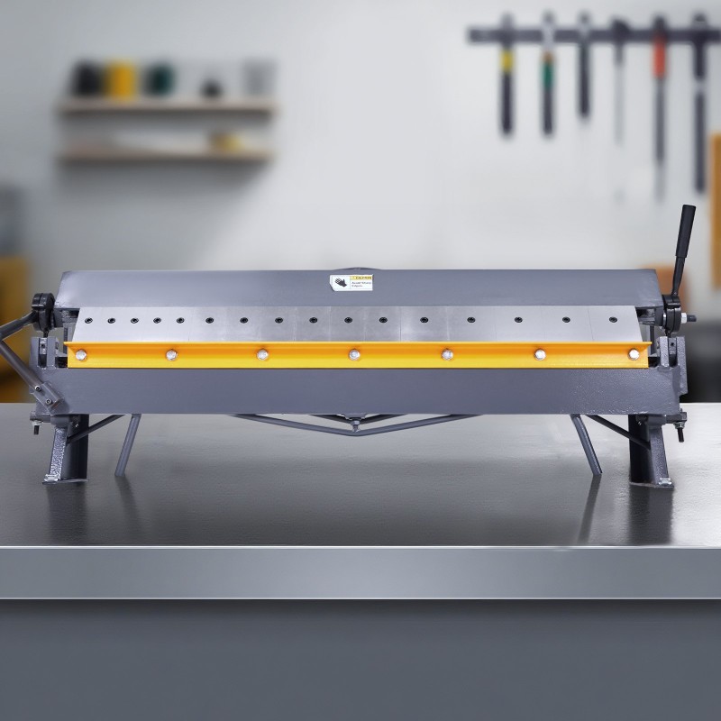 Peltijarru matalahiiliteräsrunkoinen 1270 mm taivutusleveys 1,5 mm maksimipaksuus 16 segmenttiä pöytäkiinnitys