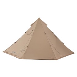 Pyramiditeltta taftipolyesteri 4 hengelle 2 m keskipylväs talvikäyttöön