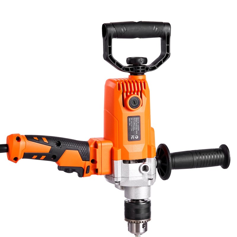Sähkökäyttöinen pora ja sekoitin 1200 W 0–750 kierrosta/min 5/8 tuuman istukka
