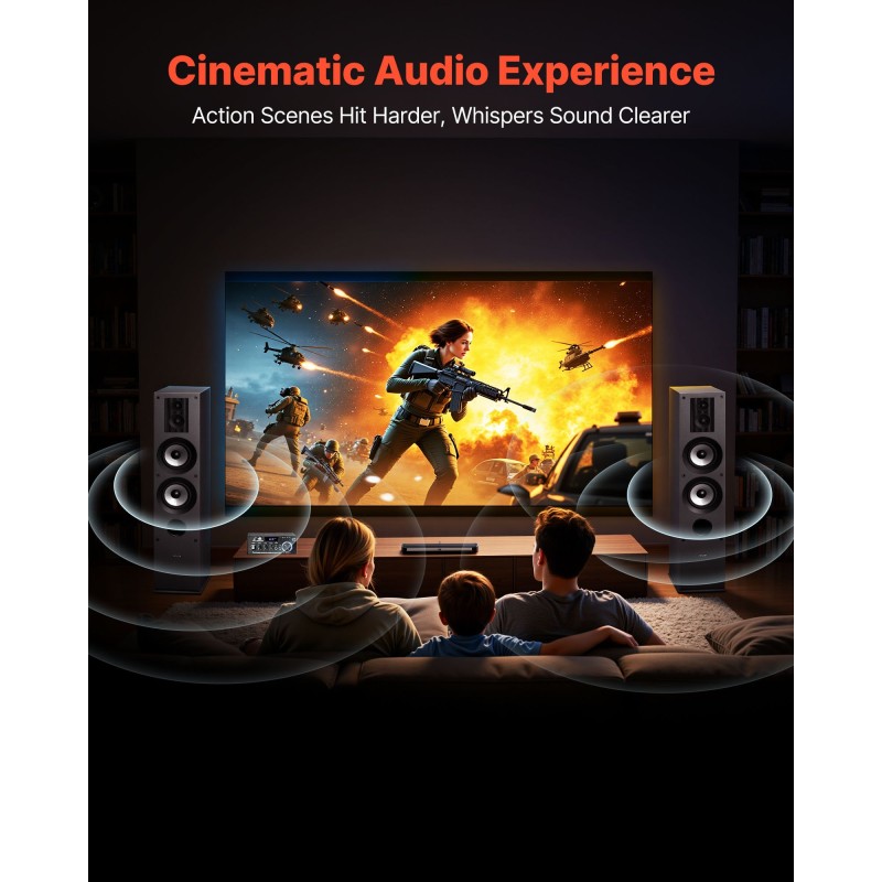 Passiivinen 3-tie lattiamallinen tornikaiutinpari MDF-kotelo 2x133mm bassoelementit kotikäyttöön