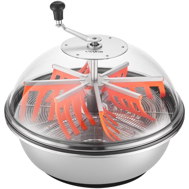 Manuaalinen 24 tuuman kulhotrimmeri ruostumattomasta teräksestä kolmella terällä