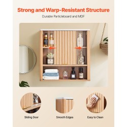 Seinäkaappi lastulevy MDF kolmitasoinen hylly avohylly ja suljettu kaappi kylpyhuoneeseen