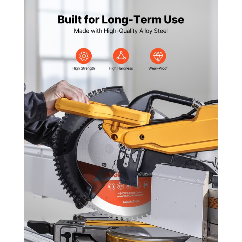 Metallin katkaisuterä pyörösahoihin 355 mm 72 kovametallihammasta 25,4 mm