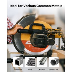 Metallin katkaisuterä pyörösahoihin 355 mm 72 kovametallihammasta 25,4 mm