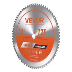 Metallin katkaisuterä pyörösahoihin 355 mm 72 kovametallihammasta 25,4 mm