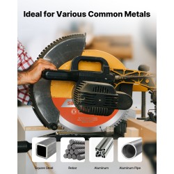 Pyörösahan terä 305 mm 100 hammasta 65Mn alumiinin katkaisuun