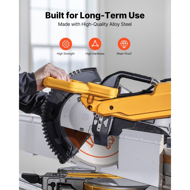 Dado-teräsarja 203 mm 65Mn 7 osaa puulevyille pöytäsahoihin