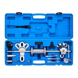 Ulosvetosarja 9-suuntainen liukuvasara 15-osainen T-kahvalla etupyörän ja takapyörän napoihin