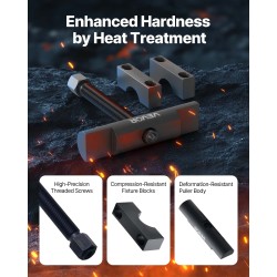 Laippavedinsarja raskaan käytön teräksinen 1-7/8–2-3/16 tuumaa vetoakseleille muovilaukulla