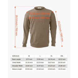 Pitkähihainen palosuojattu T-paita puuvillainen koko 2XL harmaa ammattikäyttöön