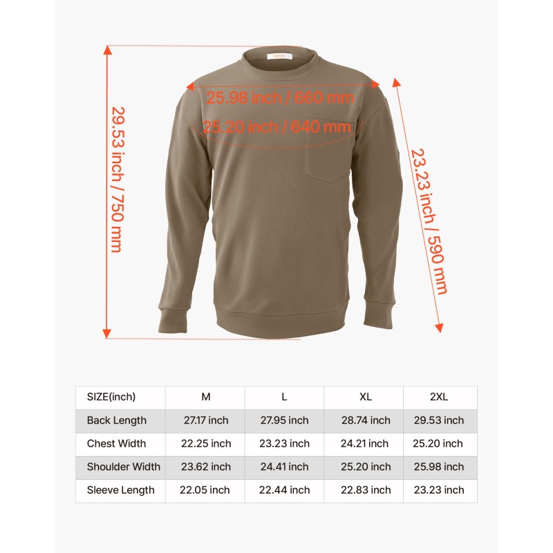 Pitkähihainen palosuojattu T-paita puuvillainen koko 2XL harmaa ammattikäyttöön