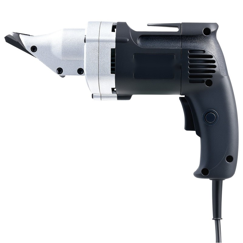 Sähköinen pelti- ja levyleikkuri 4,0 ampeerin moottorilla 360 asteen kääntyvällä leikkuupäällä