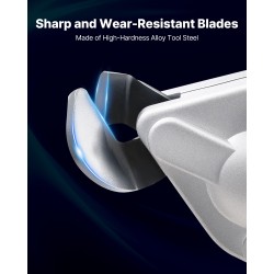 Akkukäyttöinen metallileikkuri 20 V 400 W 360 asteen karkaistut terät