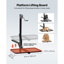 Riistanostin vetokoukkuun 2-tuumainen vastaanotin 136 kg Q235-hiiliteräs taittuva taso