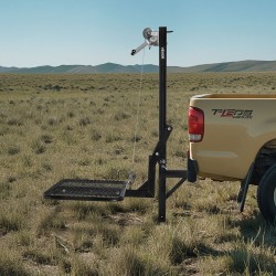 Riistanostin vetokoukkuun 2-tuumainen vastaanotin 136 kg Q235-hiiliteräs taittuva taso