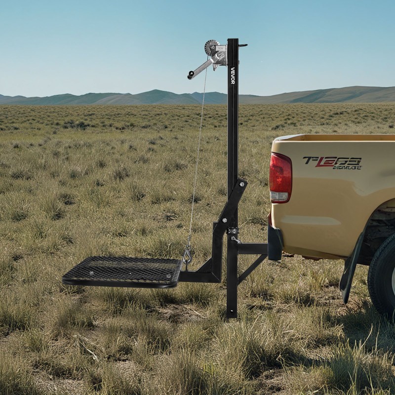 Riistanostin vetokoukkuun 2-tuumainen vastaanotin 136 kg Q235-hiiliteräs taittuva taso