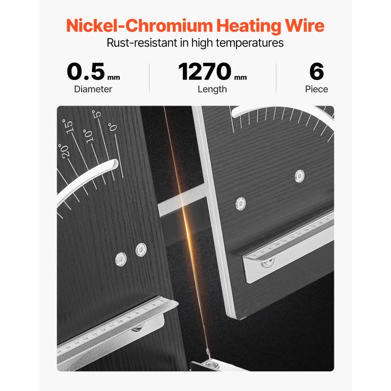Kuumaleikkuri 200 watin vapaasti seisova 1150 mm leikkuupituus styroksille 6 lämpölankaa