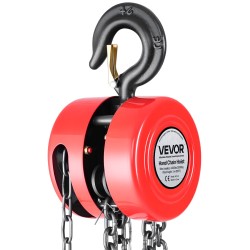 Käsiketjunostin kaksi tonnia kolme metriä seosteräsrunko galvanoitu ketju turvalukollinen koukku